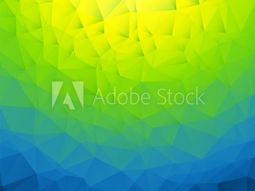 Fototapeta yellow green blue background