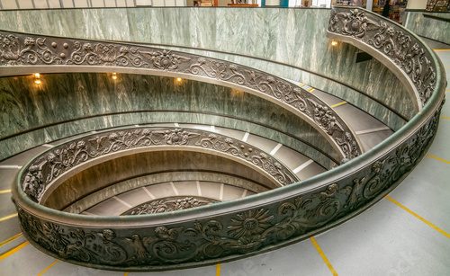 Fototapeta Zawierzchowna elegancja spiralnej klatki