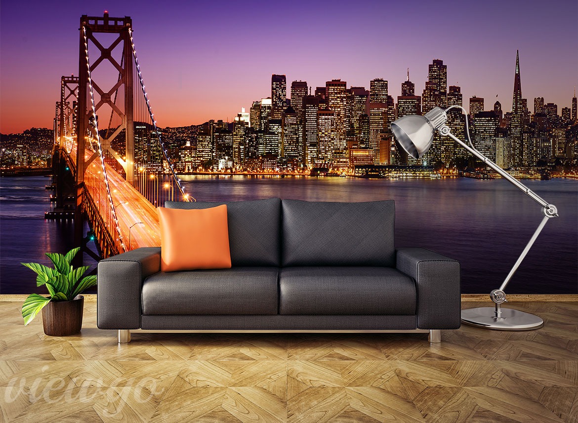 Aranżacja Fototapety Widokówka z San Francisco