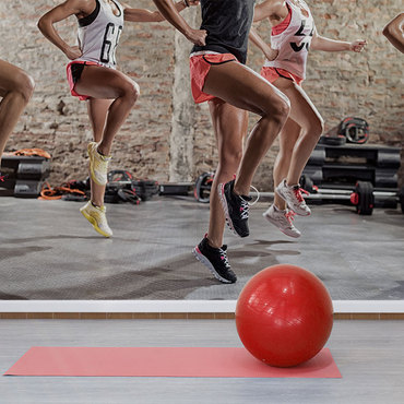 Aranżacja Fototapety Magia sportu - ruszaj się, ćwicz