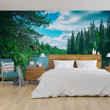 Aranżacja Fototapety W objęciach Matki Natury