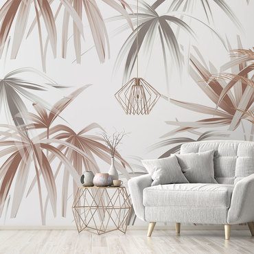 Aranżacja Fototapety Motywy florystyczne w innym wydaniu