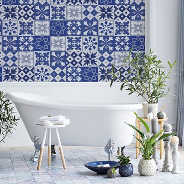 Aranżacja Fototapety Eleganckie azulejos