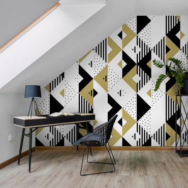 Aranżacja Fototapety Modna i stylowa geometria